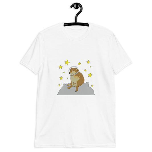 Cheems Astronaut T-Shirt Meme