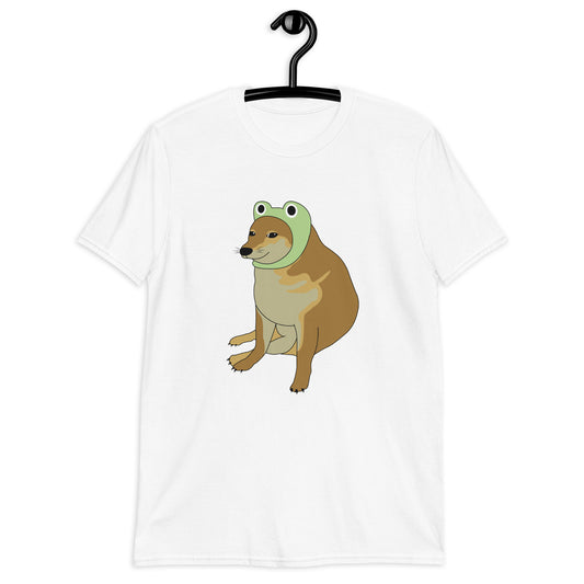 Cheems Hat Frog T-Shirt Meme