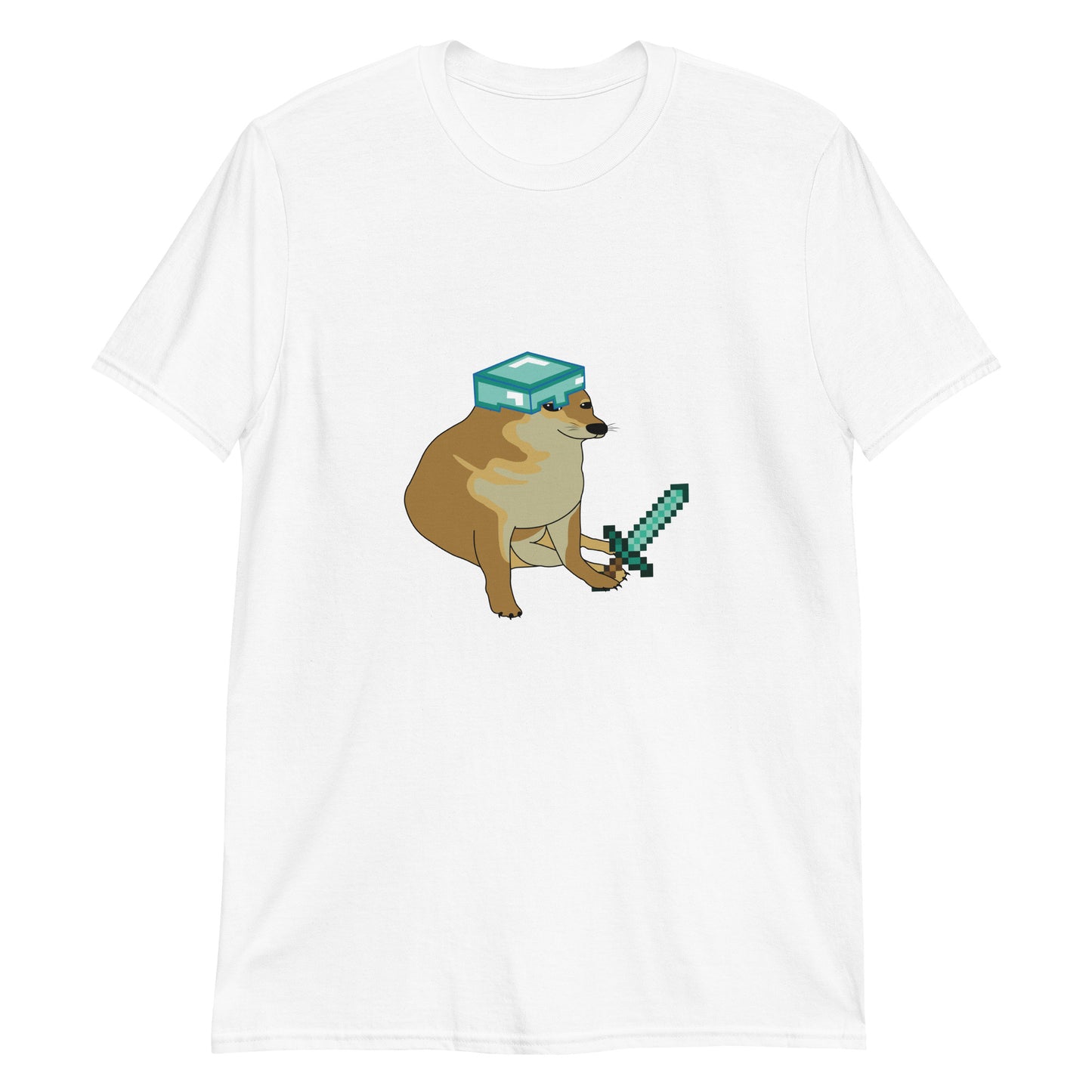 Cheems Minecraft T-Shirt Meme