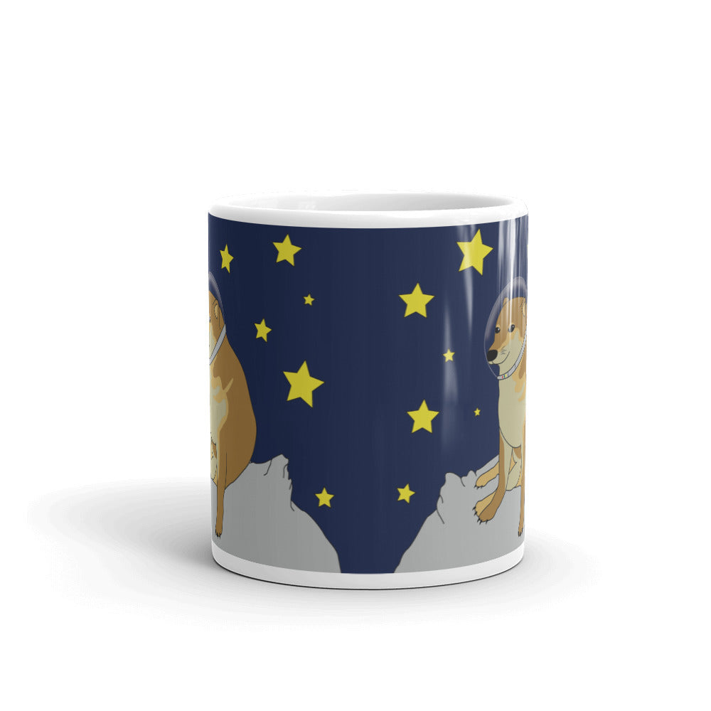 Cheems Astronaut Mug