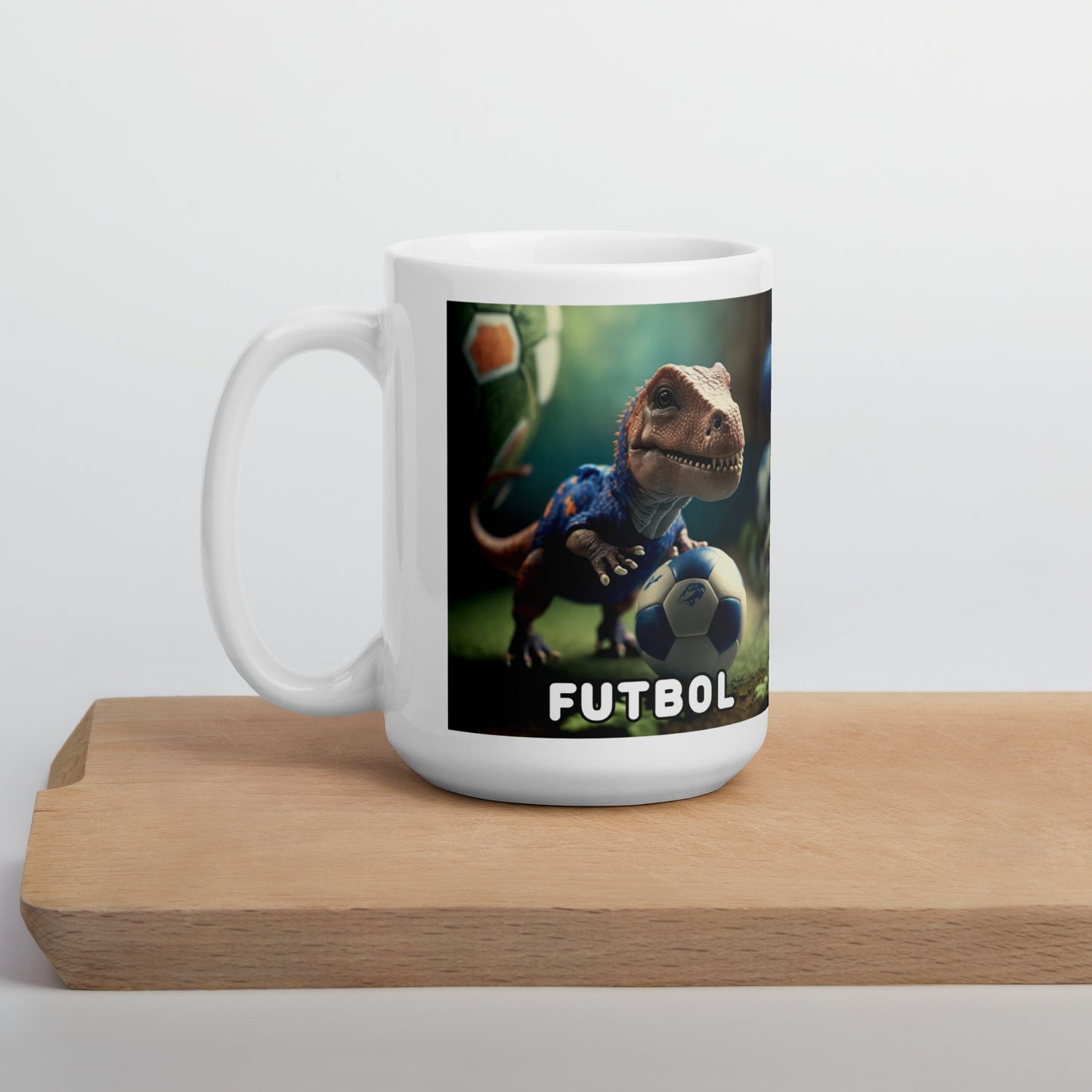 Dino Professions Soccer Mug