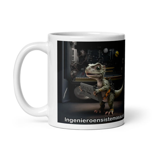 Dino Professions Systems Engineersaurus Mug