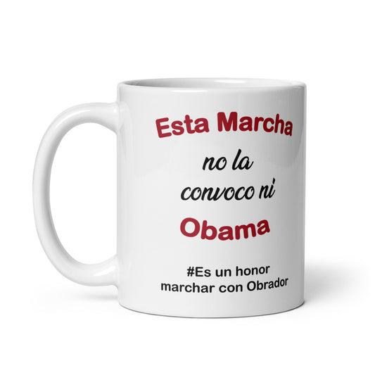 López Obrador National March Mug 