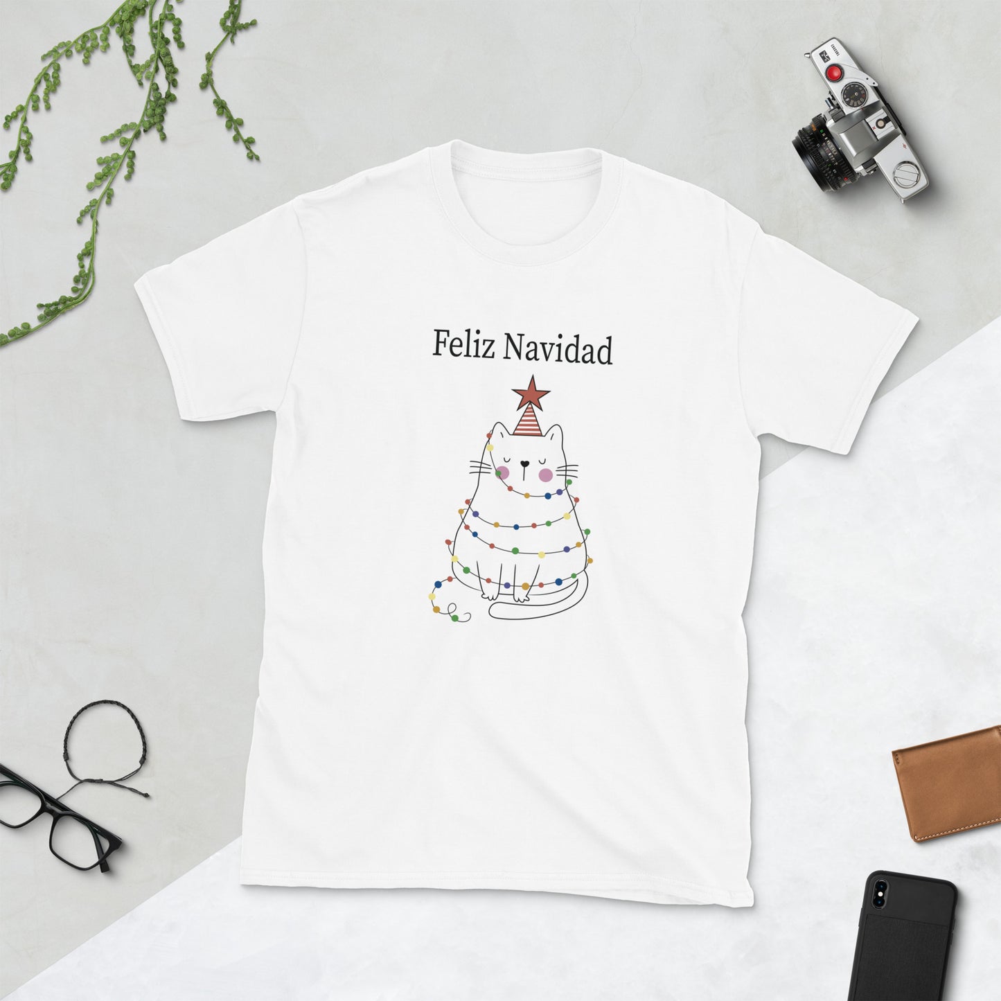 Cat Merry Christmas T-Shirt