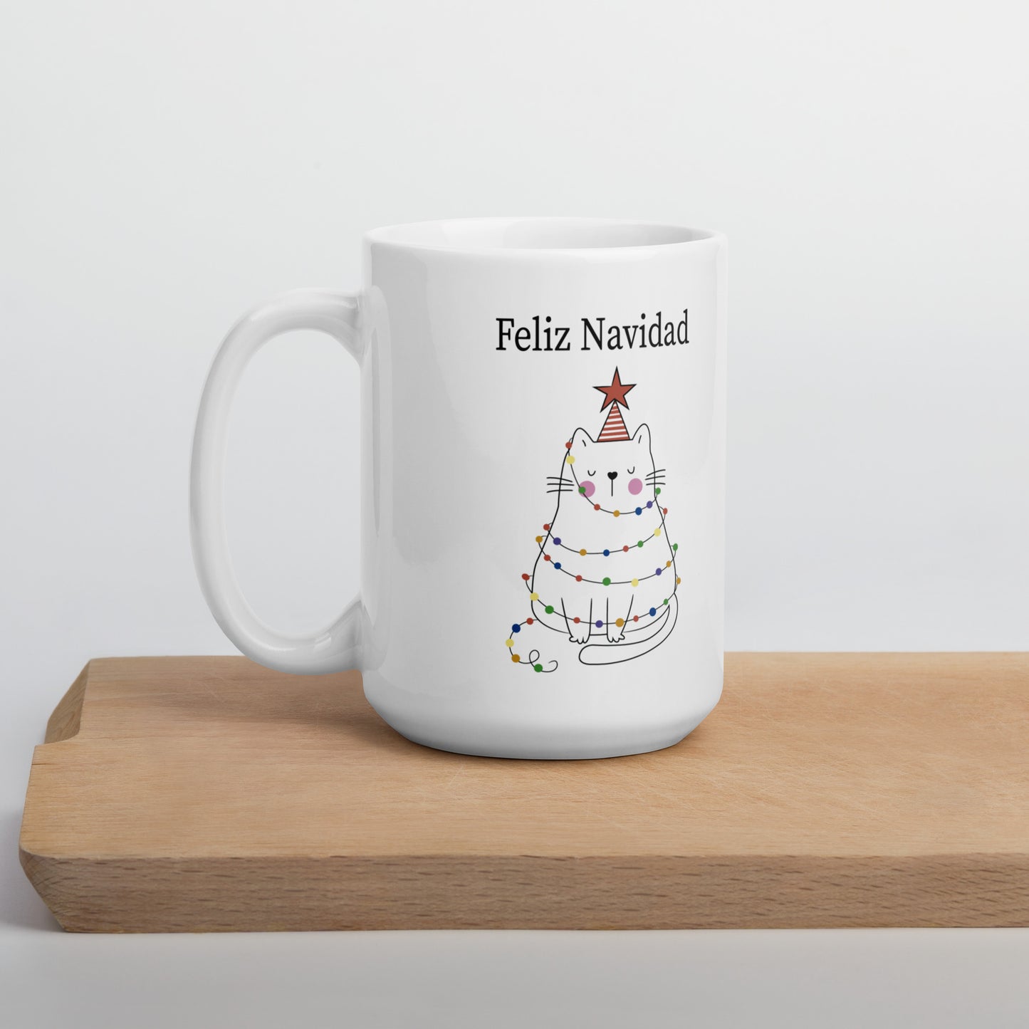 Cat Merry Christmas Mug