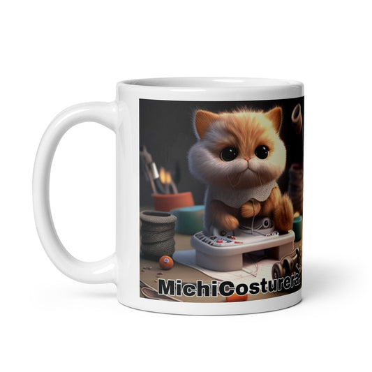 Cat Professions Michi Seamstress Mug