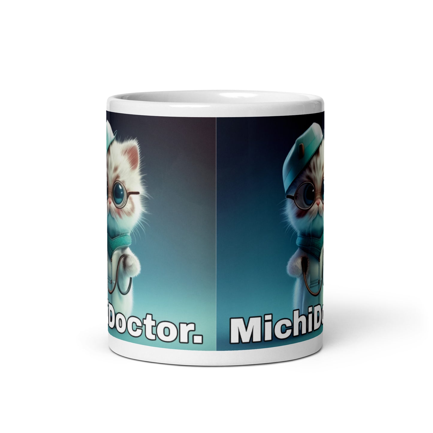 Cat Professions Michi Doctor Mug
