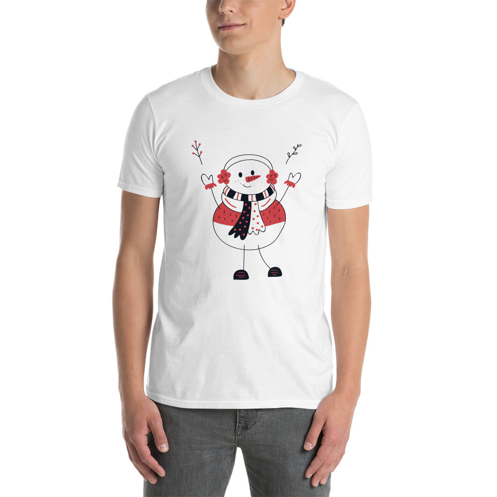 Snowman Christmas T-shirt