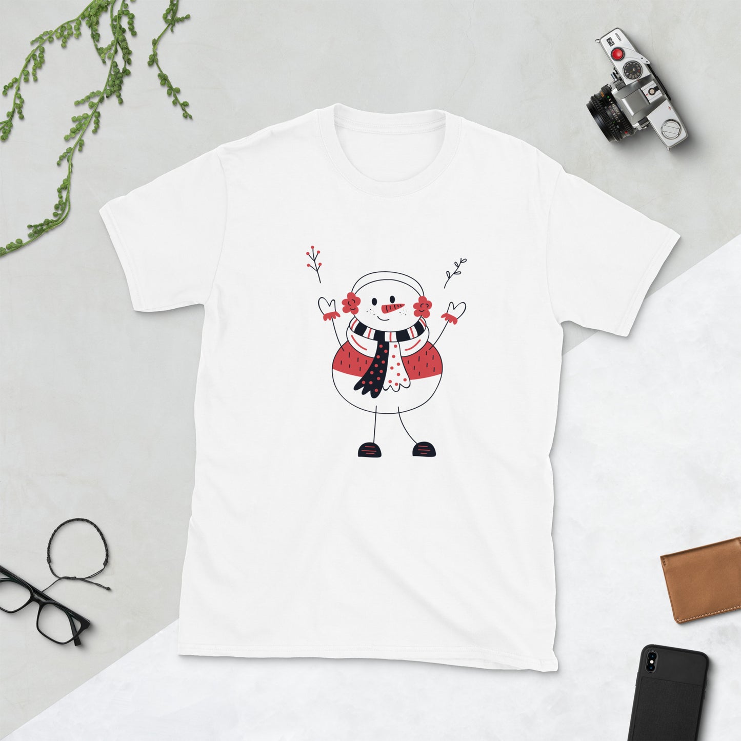 Snowman Christmas T-shirt