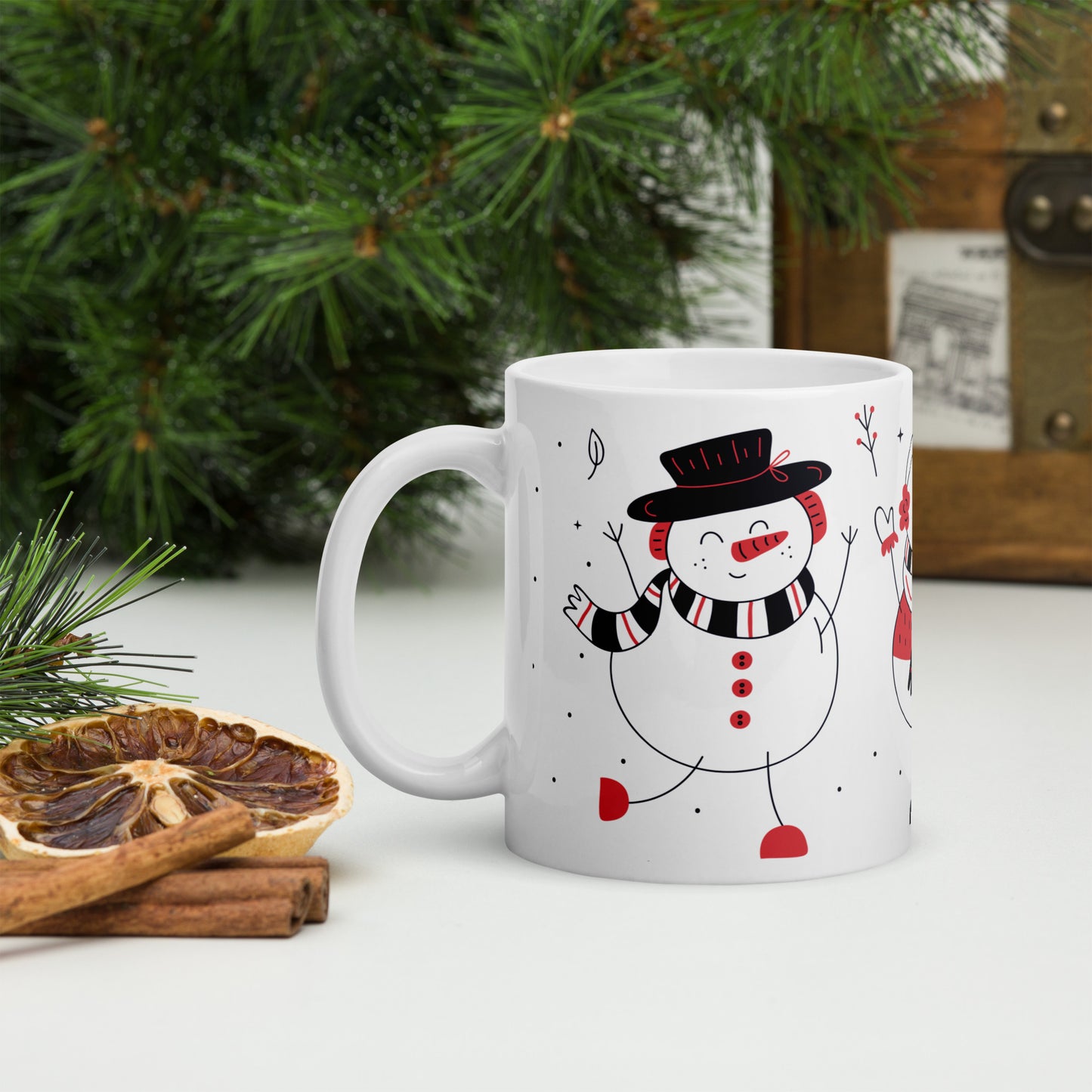 Snowmen Mug Christmas