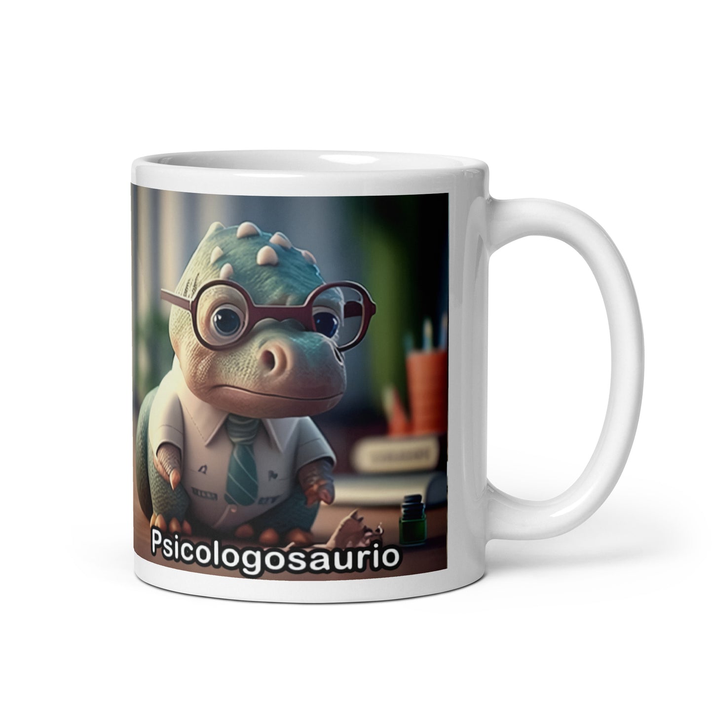Dino Professions Psychologosaurus Mug