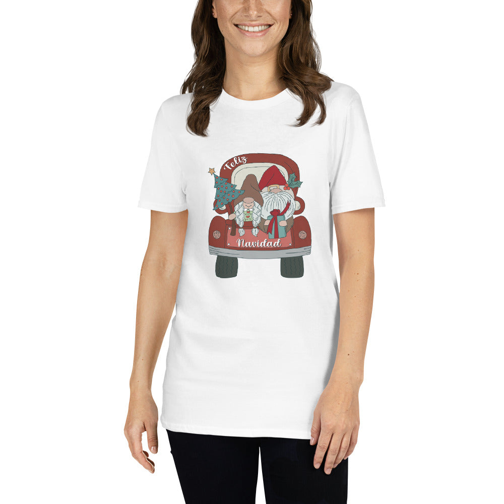 Santa and Mrs. Claus Christmas T-shirt