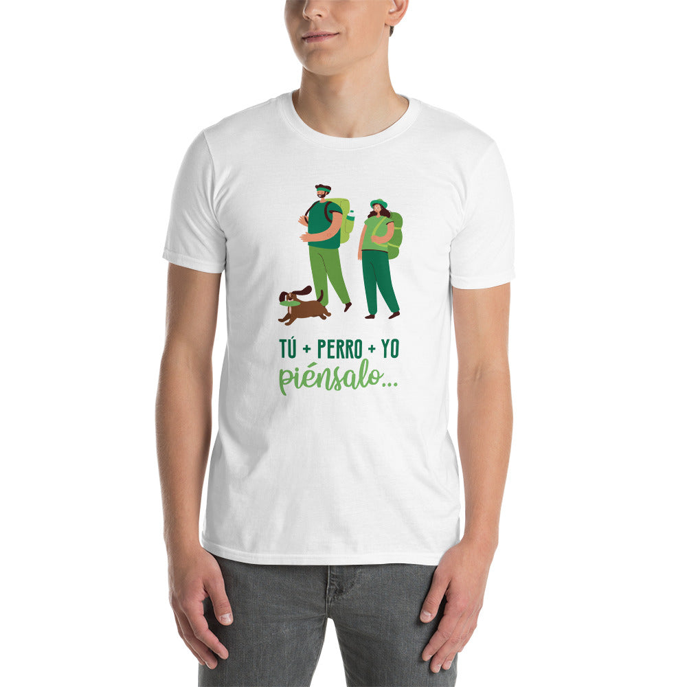 You + Dog + Me Think About It Anti-Love T-Shirt