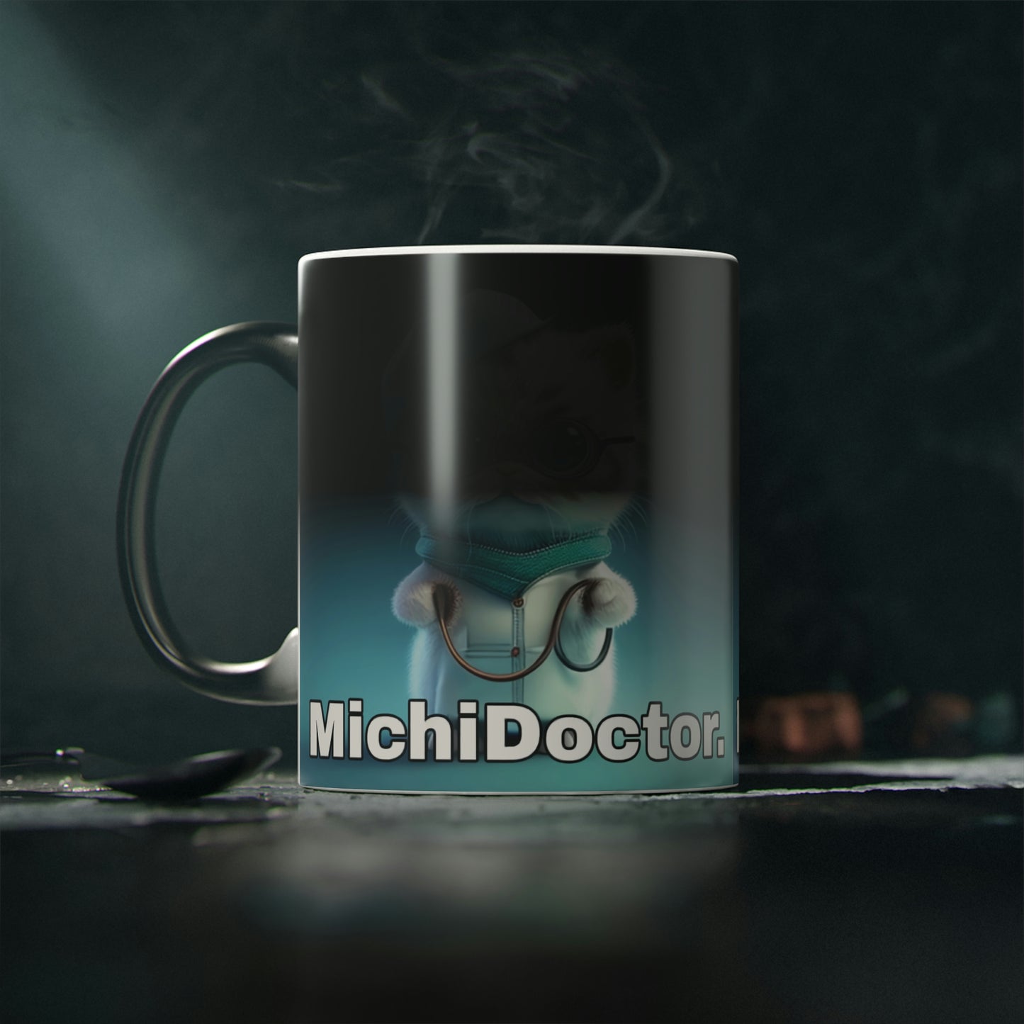 Cat Professions Michi Doctor Mug