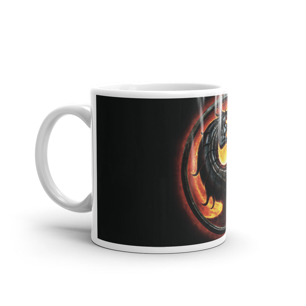 Mortal Kombat Logo Video Game Mug 