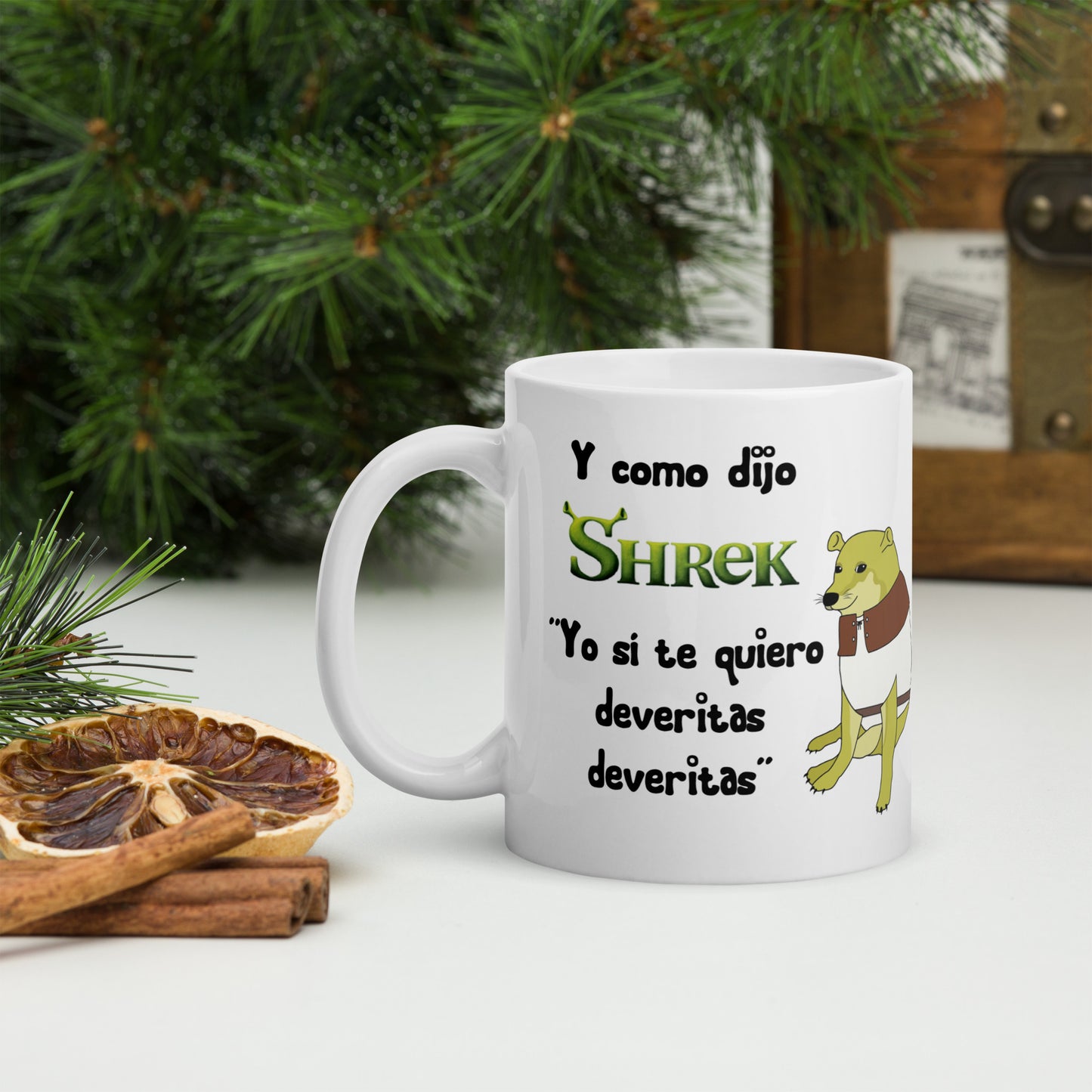 Cheems And As Shrek Said Mug