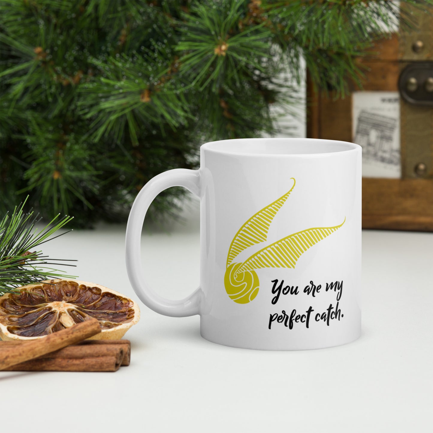 Golden Snitch You Are My Perfect Catch Mug