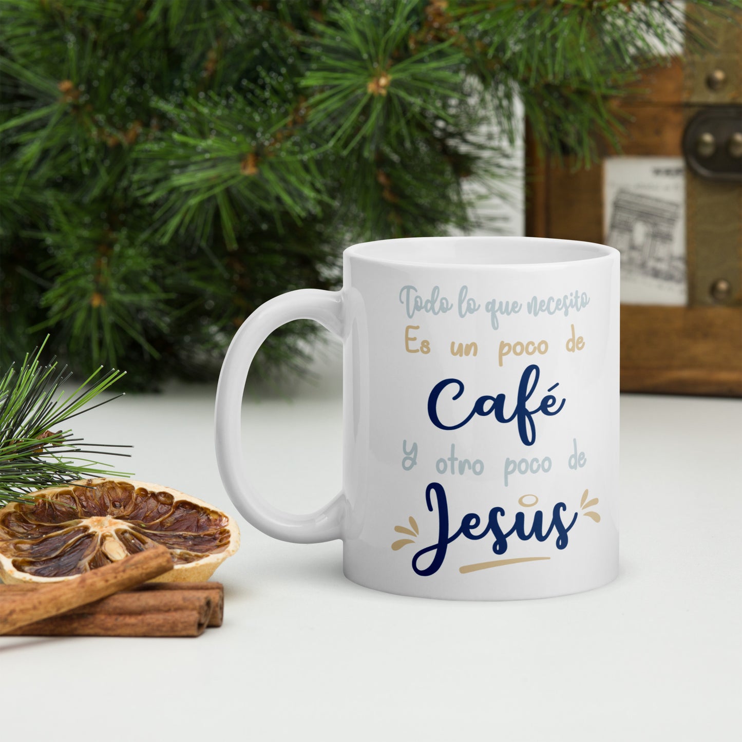 All I Need Is A Little Coffee And Another Little Jesus Mug