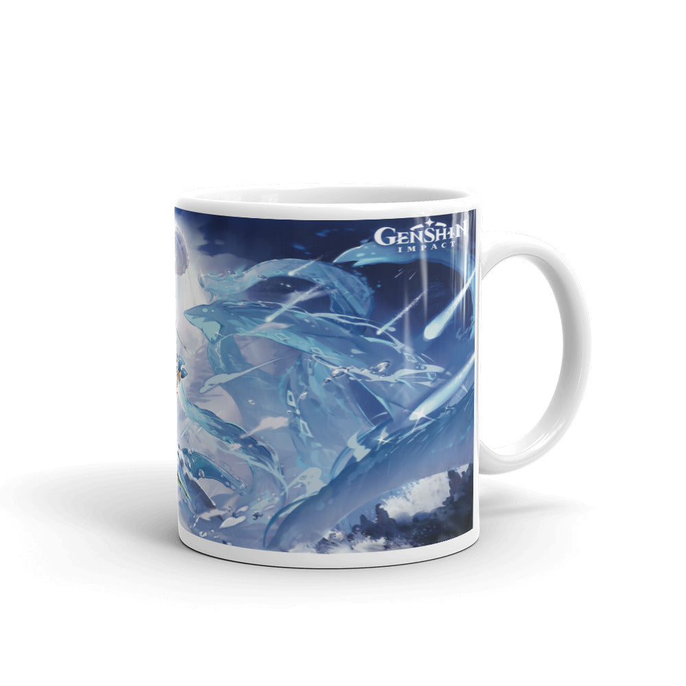 Genshin Impact Oceanic Defender Video Game Mug 