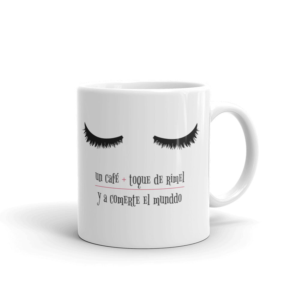 A Coffee + Touch of Mascara Mug 